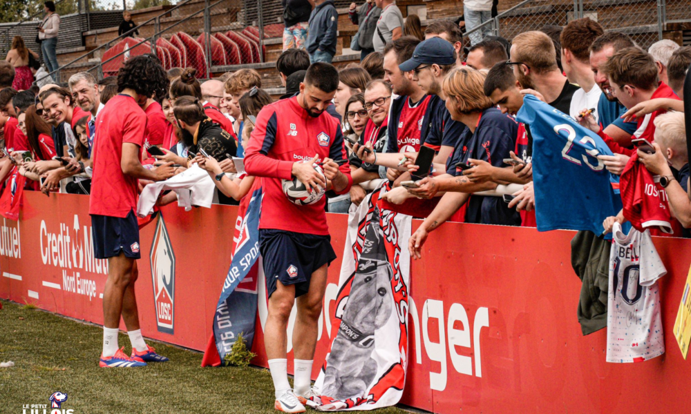 Premier Entra Nement Du Losc Ouvert Au Public De Belles Retrouvailles