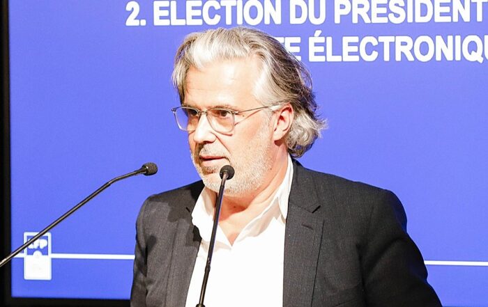 Vincent Labrune, pr&eacute;sident de la LFP.