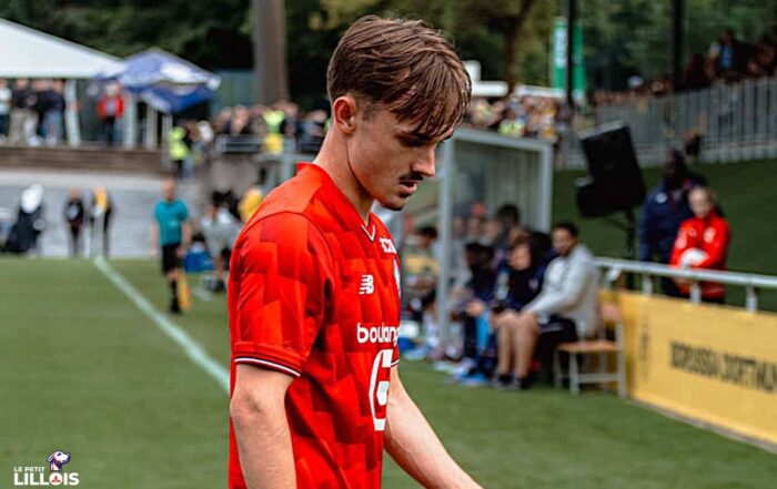 Marius Broholm, ailier du LOSC.