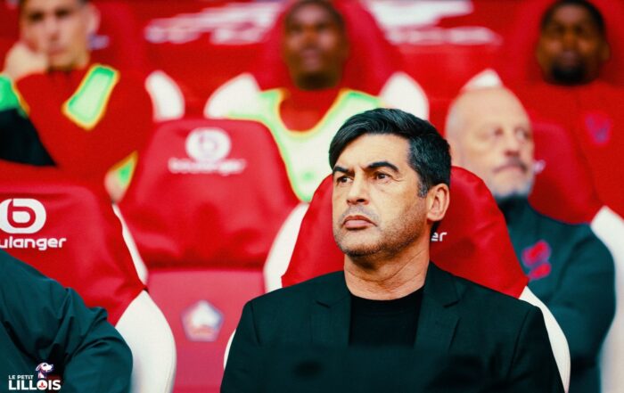 Paulo Fonseca sur le banc du LOSC,