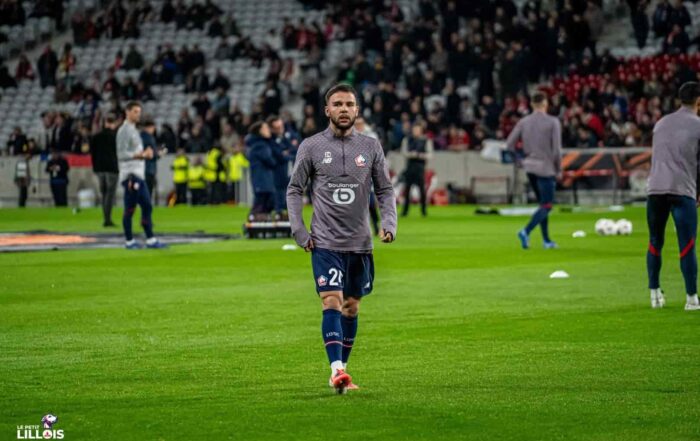 Calvin Verdonk, lat&eacute;ral gauche indon&eacute;sien du LOSC.