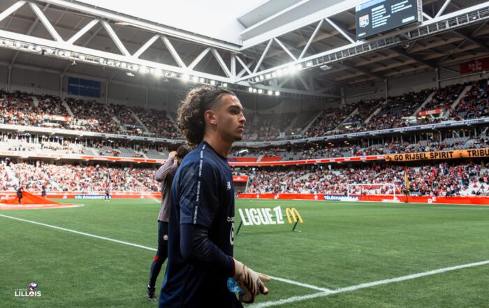 Samy Merzouk, jeune gardien du LOSC.