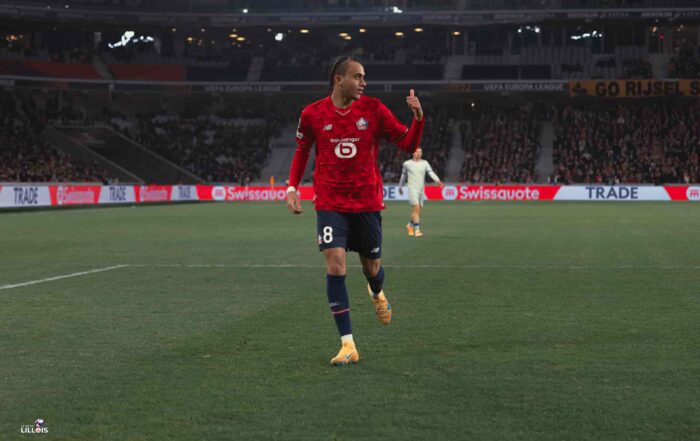 Ethan Mbapp&eacute; fait une entr&eacute;e remarqu&eacute;e pendant LOSC - Dinamo Zagreb.