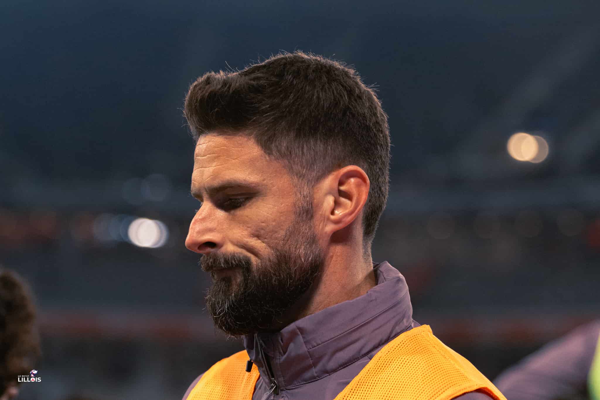Olivier Giroud LOSC Olivier Giroud à l'échauffement avant LOSC - Paris FC.
