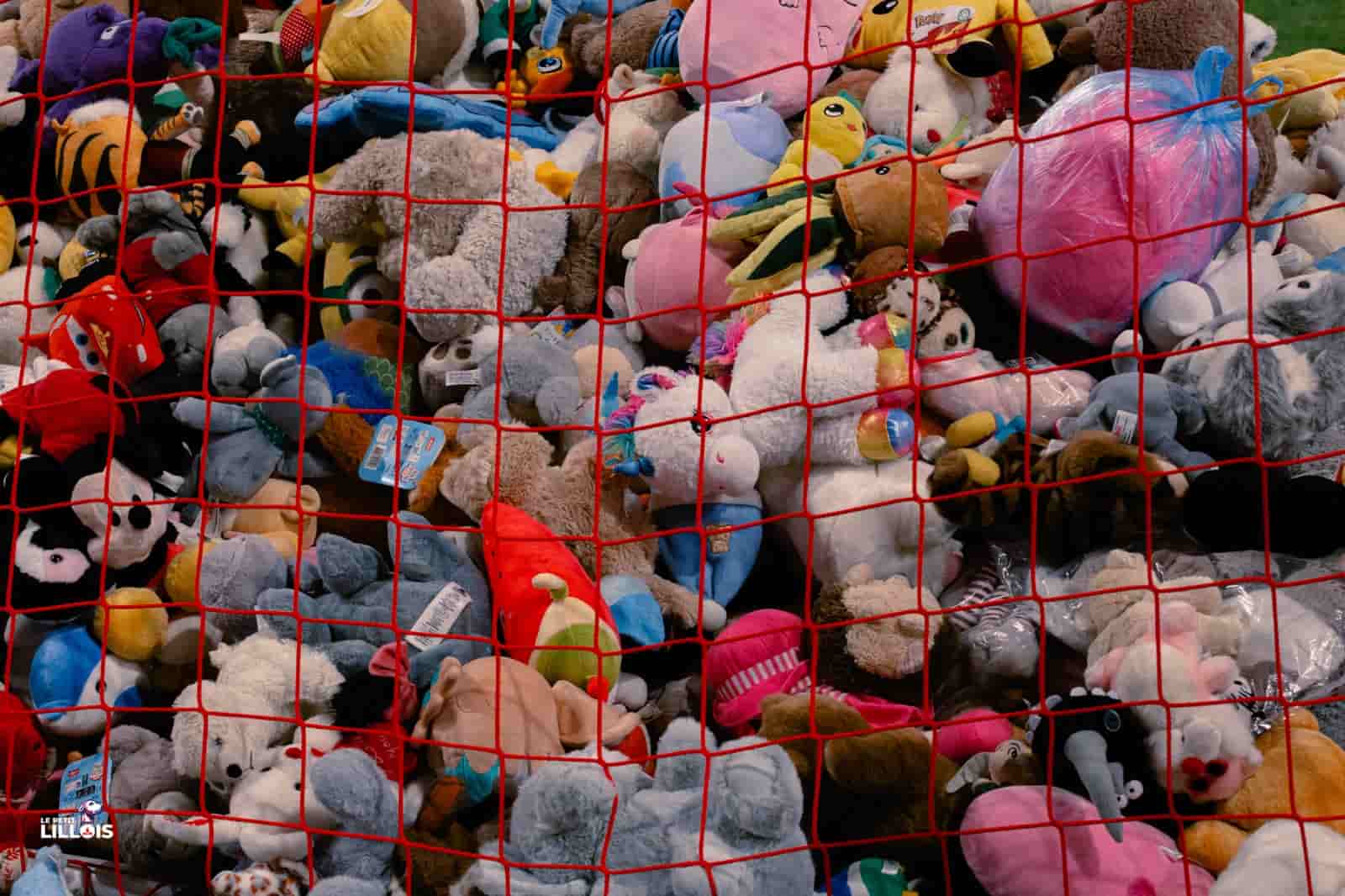 3e édition réussie : Des milliers de peluches récoltées pendant LOSC – Paris FC