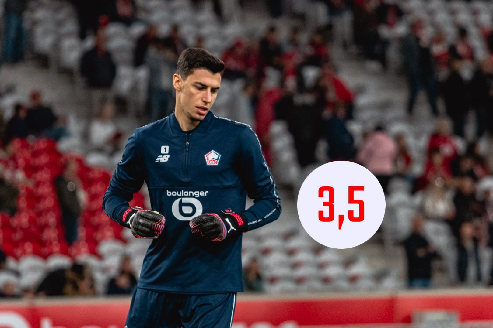 Les notes des Dogues après Étoile Rouge de Belgrade – LOSC, Berke Özer vaincu