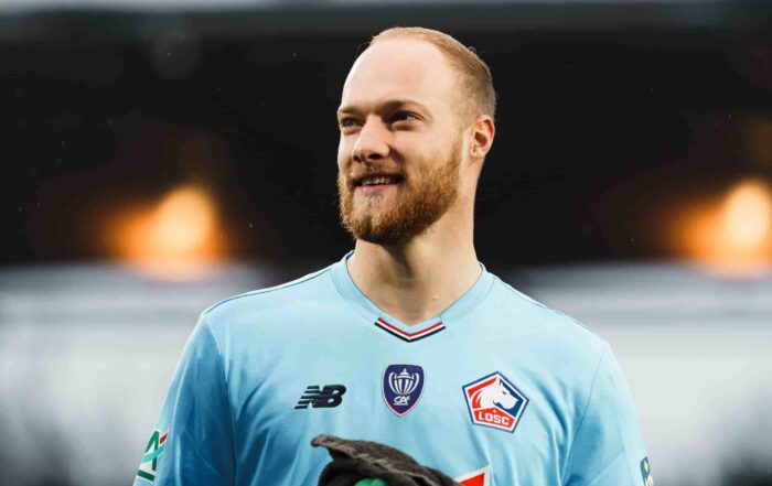 Arnaud Bodart titulaire avec le LOSC &agrave; Cr&eacute;teil en Coupe de France.