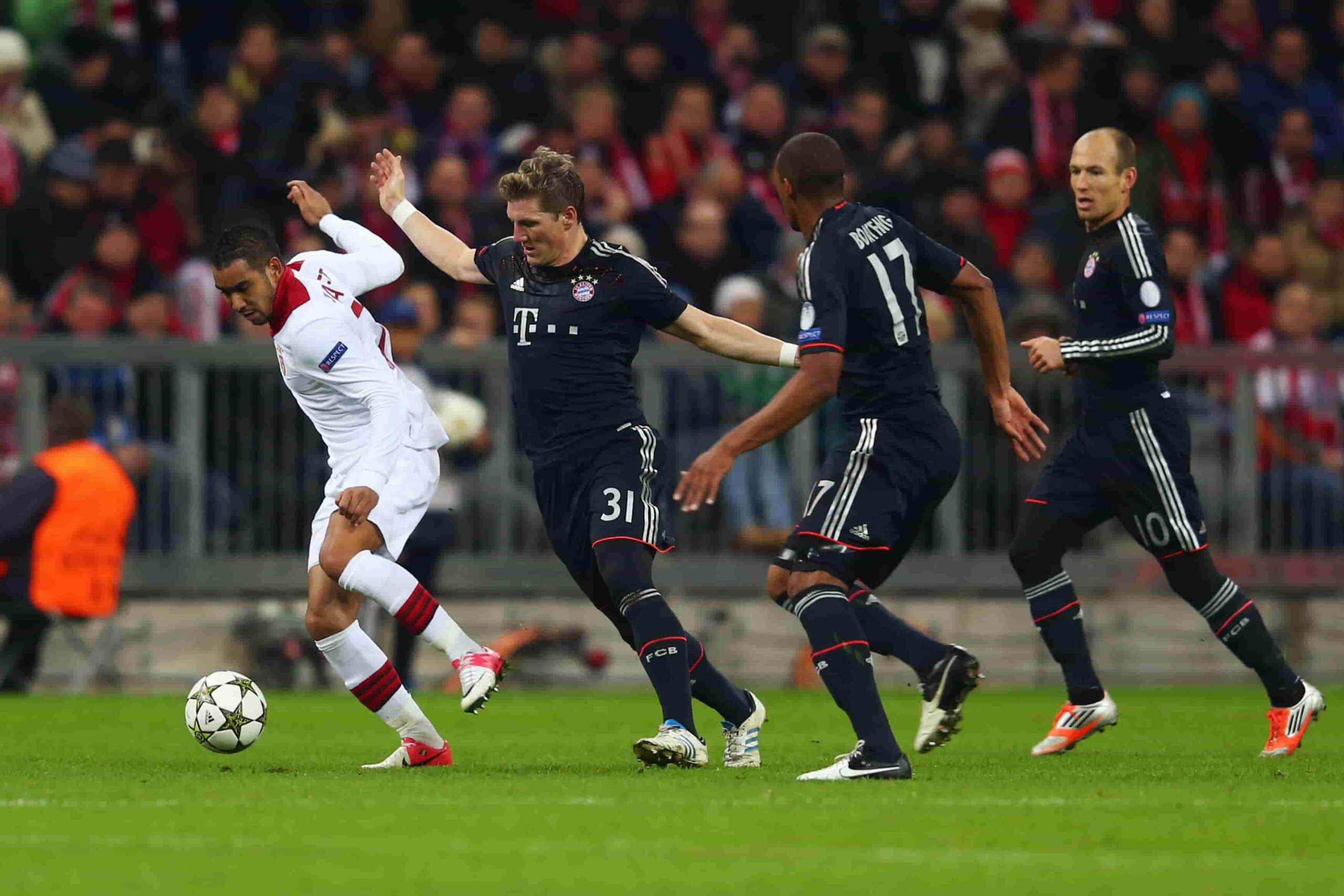 Dimitri Payet d&eacute;fend les couleurs du LOSC en Ligue des Champions contre le Bayern Munich.