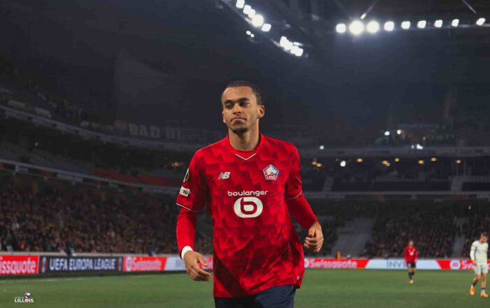 Premi&egrave;re pour Ethan Mbapp&eacute; en Ligue Europa, entr&eacute; en jeu avec le LOSC.