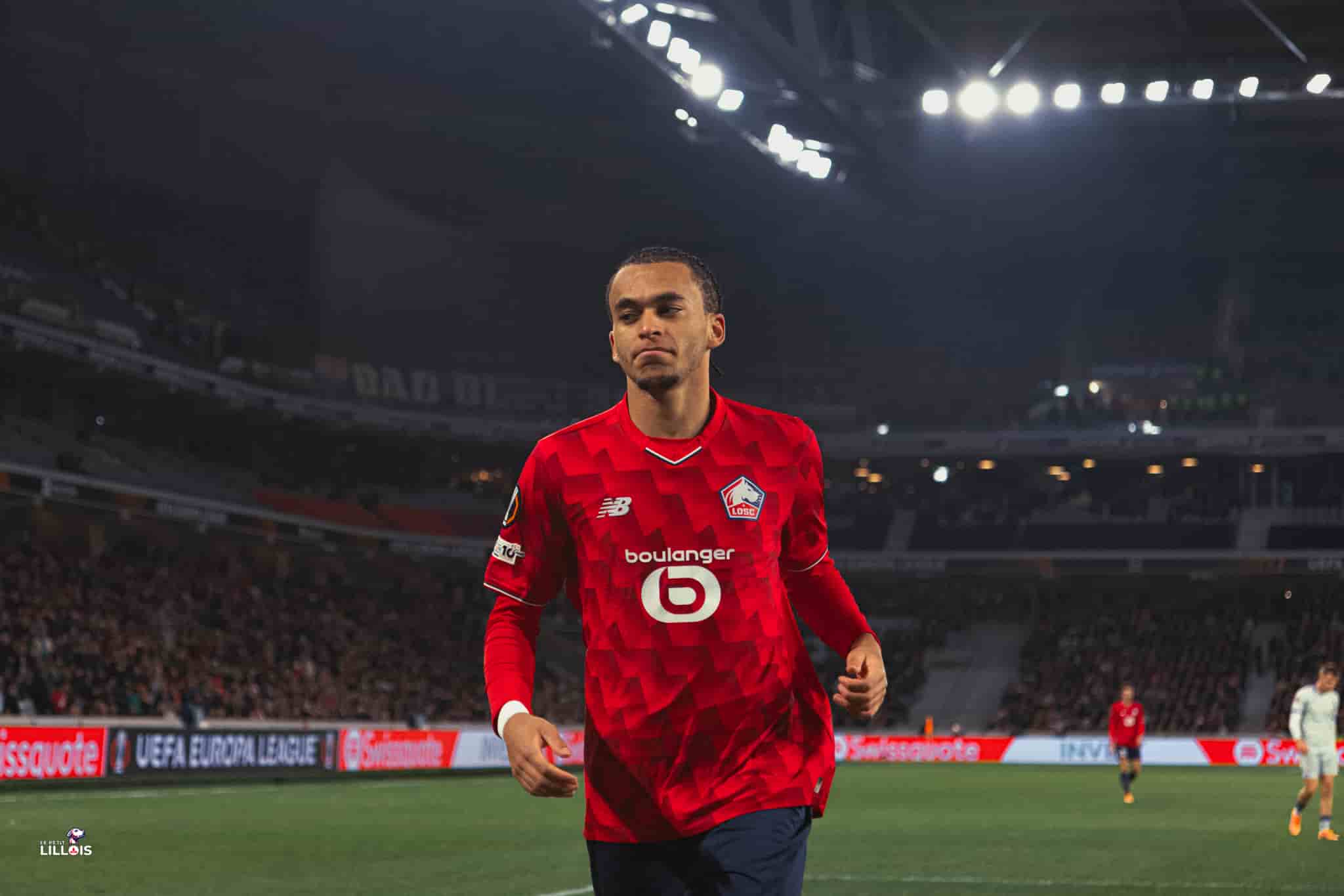 Premi&egrave;re pour Ethan Mbapp&eacute; en Ligue Europa, entr&eacute; en jeu avec le LOSC.