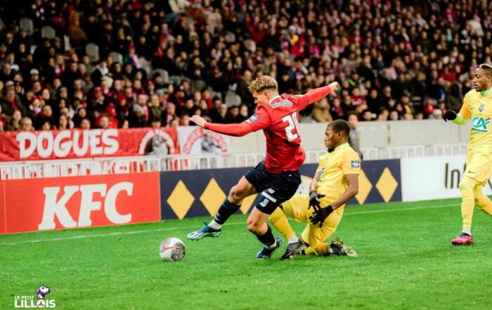 Juan Ignacio Miramon appara&icirc;t sous les couleurs du LOSC en Coupe de France.
