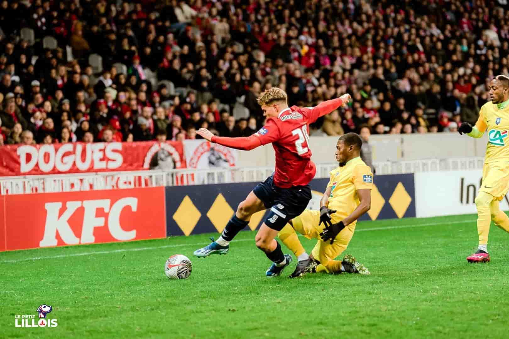 Juan Ignacio Miramon appara&icirc;t sous les couleurs du LOSC en Coupe de France.