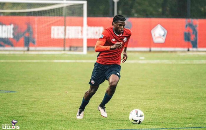 Maxima Goffi sous les couleurs du LOSC U19.