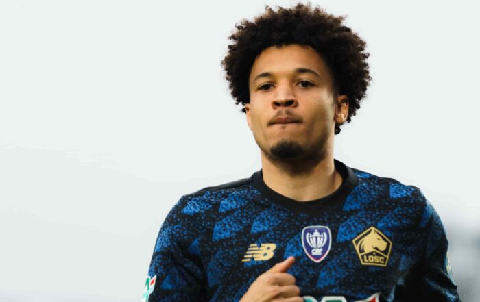 Tiago Santos titulaire avec le LOSC à Créteil en Coupe de France.