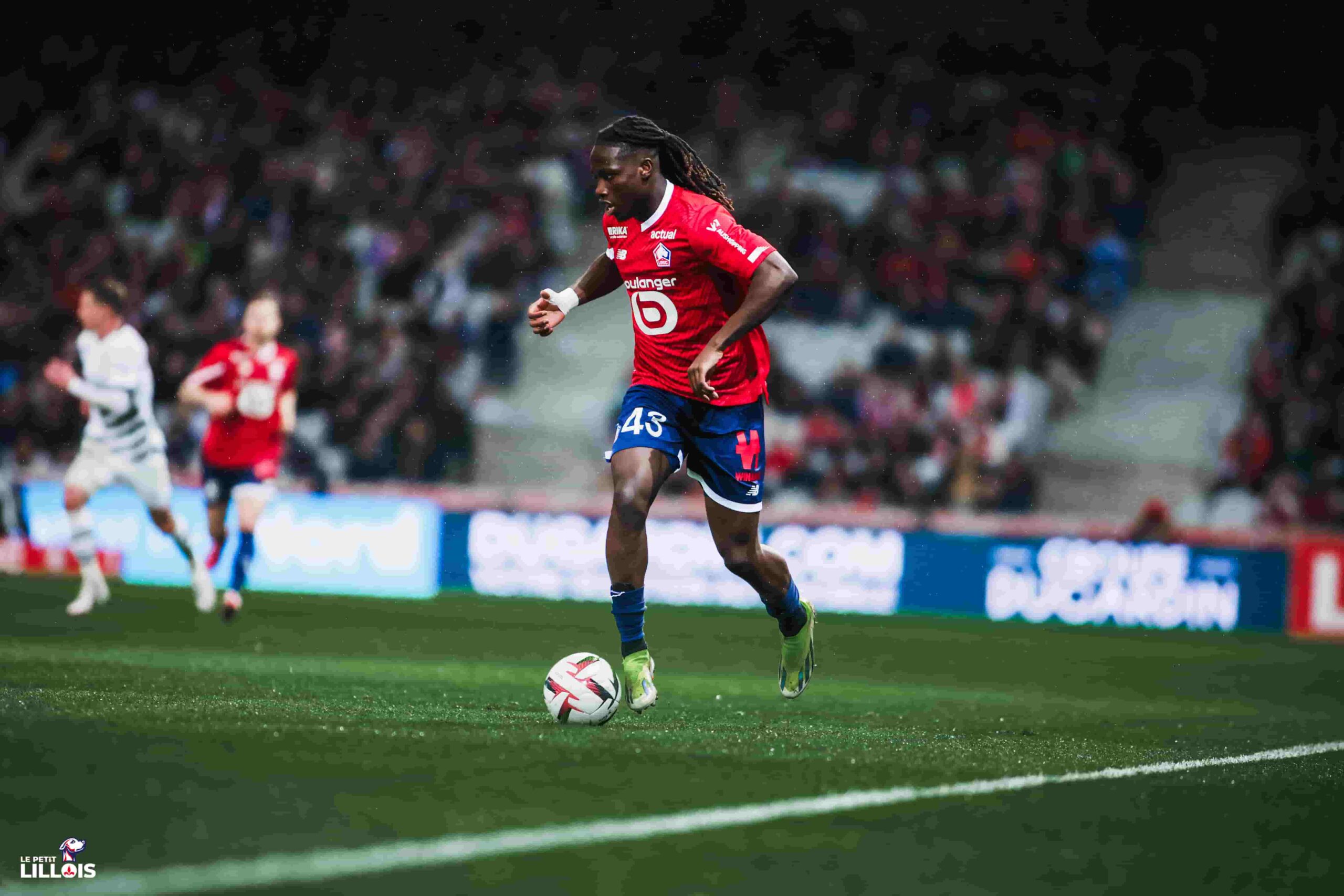 Première apparition en Ligue 1 avec le LOSC pour Trévis Dago.