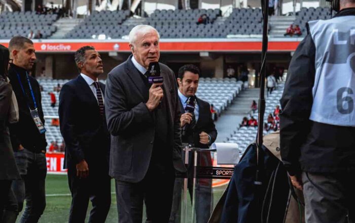Luis Fernandez au micro de beIN Sports.