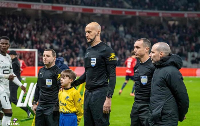Eric Wattellier, arbitre de LOSC - Stade Rennais.