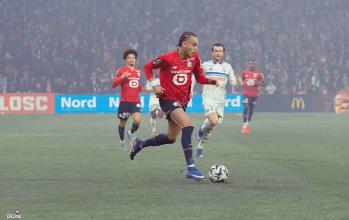Ethan Mbapp&eacute; titulaire avec le LOSC en Coupe de France.