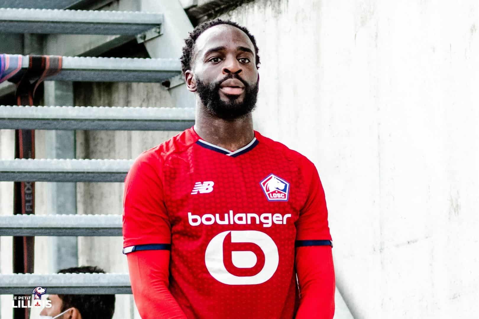 Jonathan Ikon&eacute; &agrave; l'&eacute;chauffement avec le LOSC.