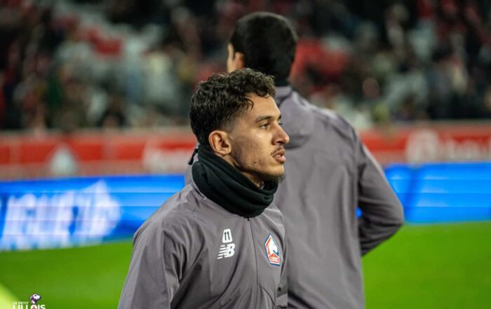 Osame Sahraoui est à l'échauffement avec le LOSC.