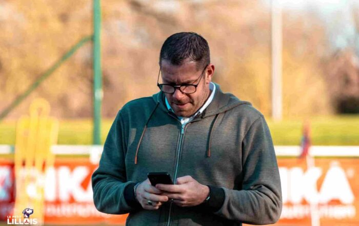 Sylvain Armand, coordinateur sportif du LOSC, au Domaine de Luchin.