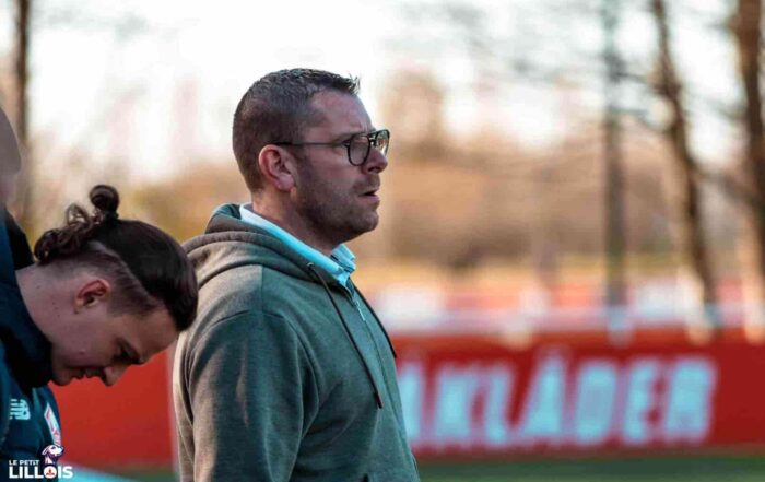 Sylvain Armand, coordinateur sportif du LOSC, au Domaine de Luchin.