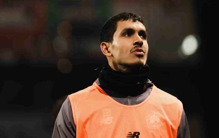 A&iuml;ssa Mandi &agrave; l'&eacute;chauffement pendant FC Metz - LOSC.