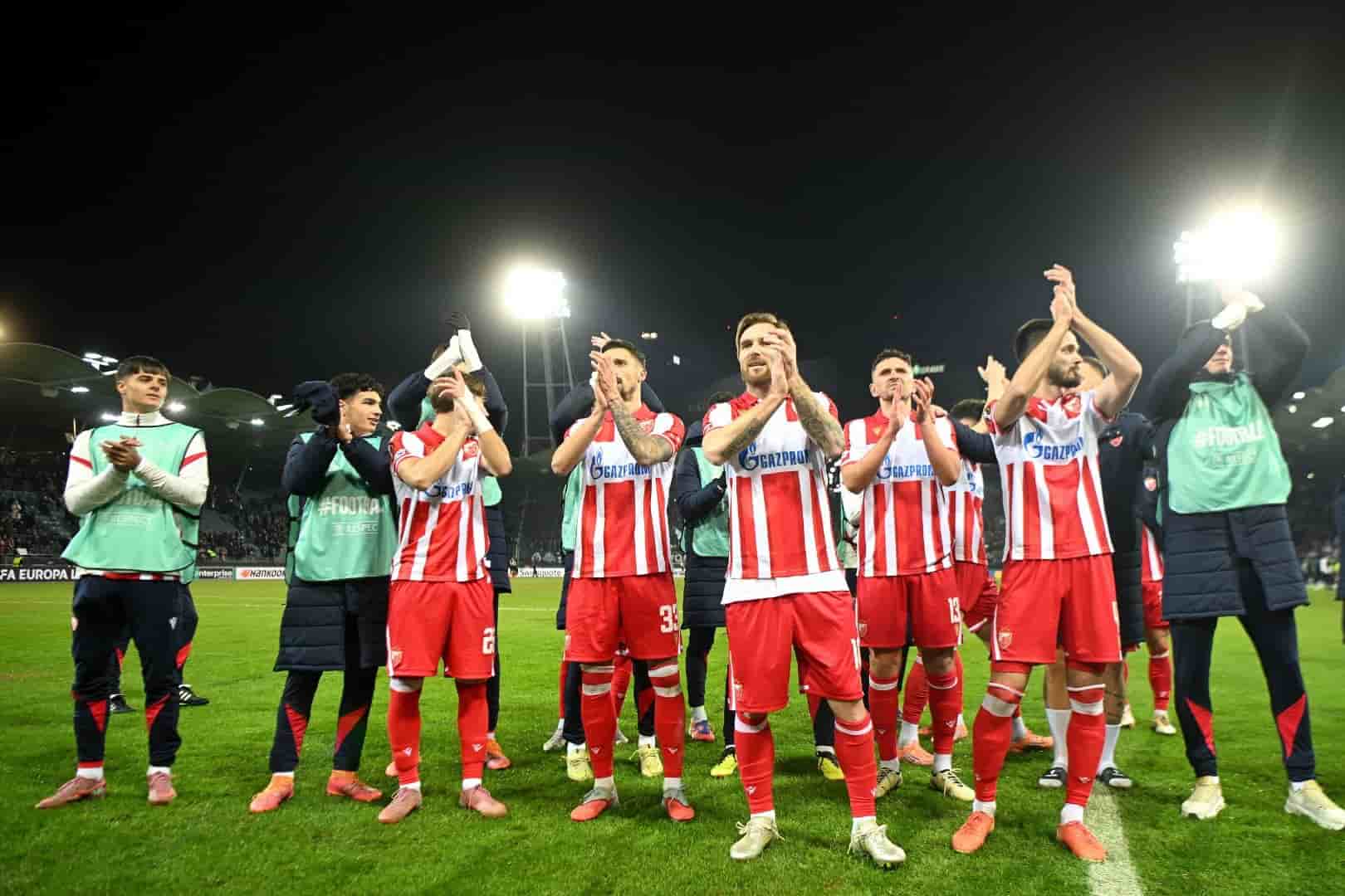 Étoile Rouge de Belgrade Étoile Rouge de Belgrade célébrations.