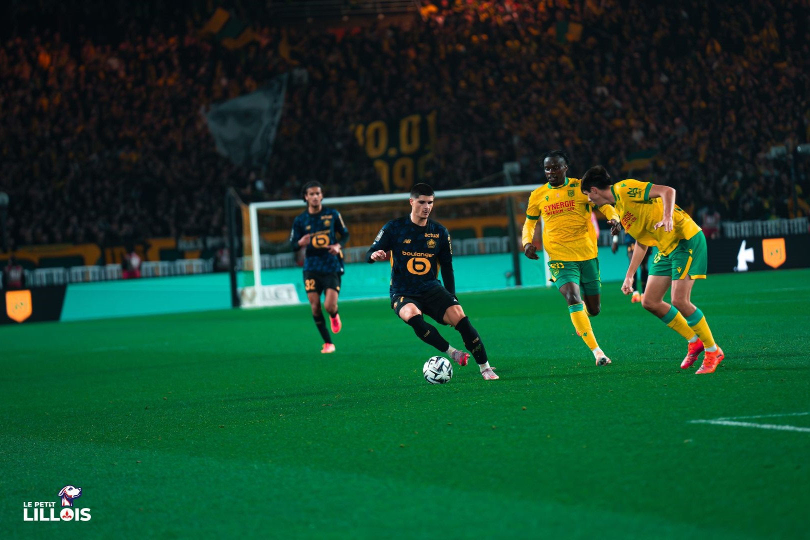 Matias Fernandez-Pardo Matias Fernandez-Pardo, titularisé avec le LOSC face au FC Nantes.