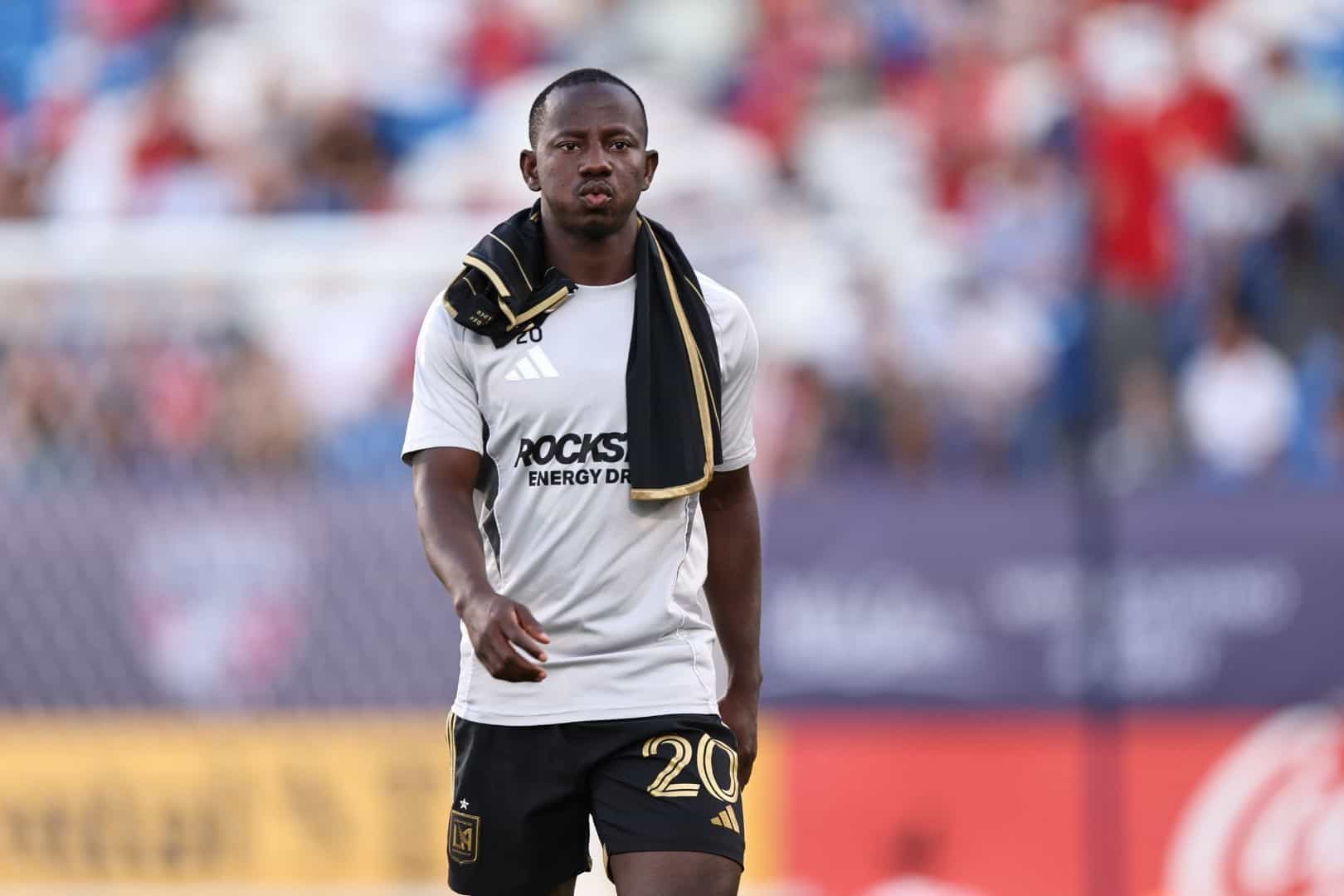 Yaw Yeboah avec le Colombus Crew en MLS.