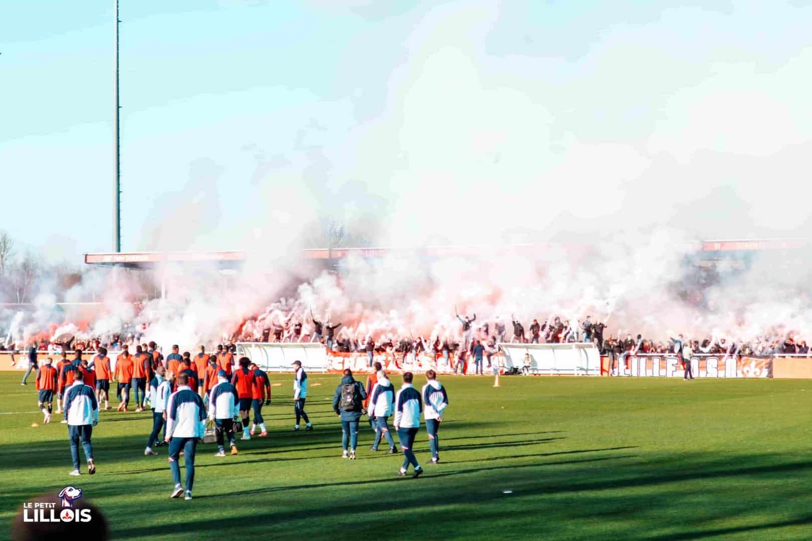 Un entraînement du LOSC ouvert au public avant le derby face à Lens.