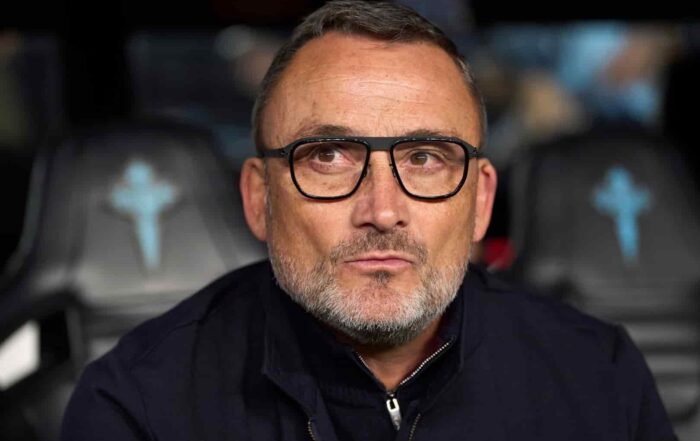 Franck Haise, entra&icirc;neur du Stade Rennais FC.