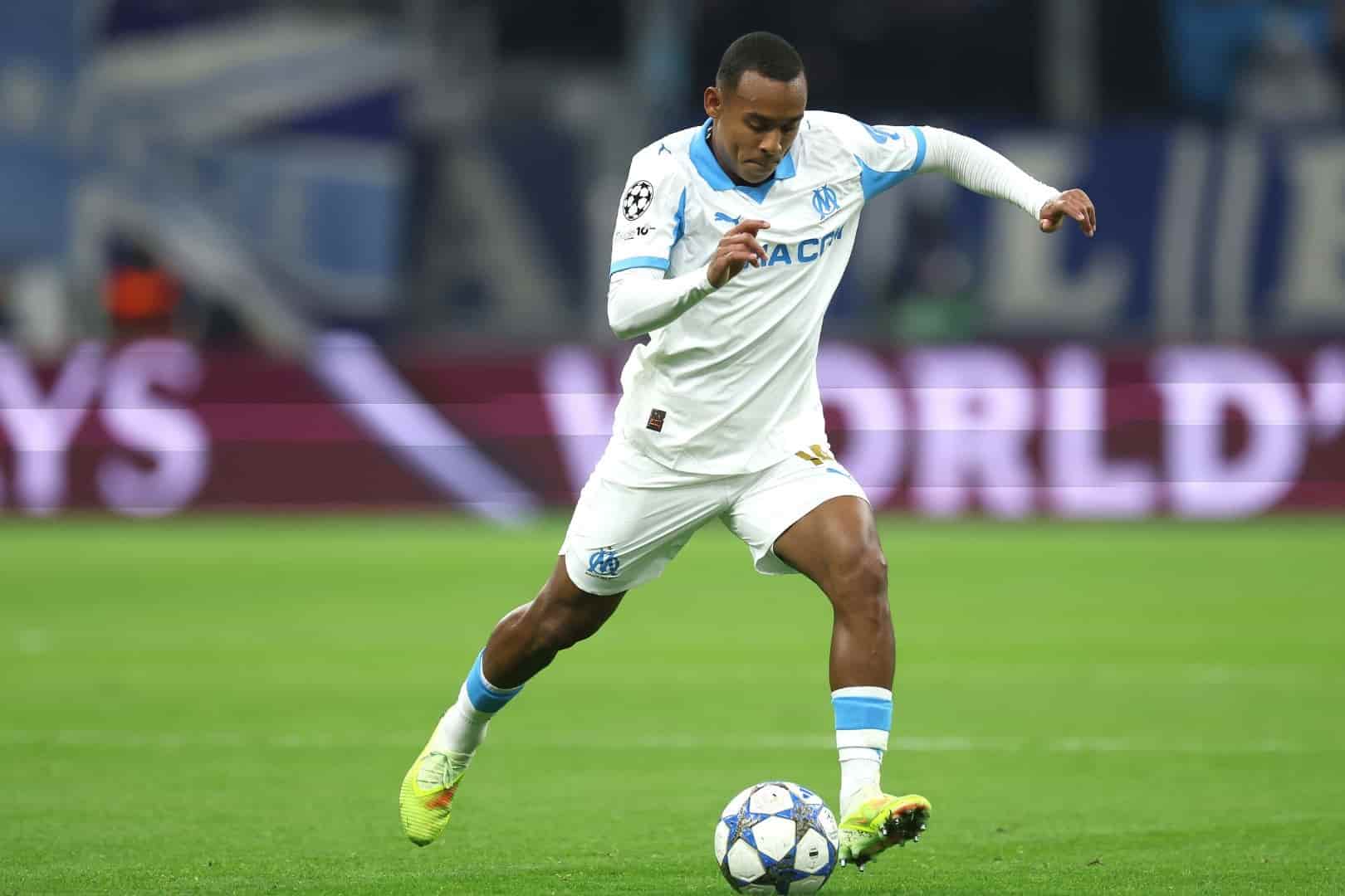 Igor Paixao, joueur de l'Olympique de Marseille.