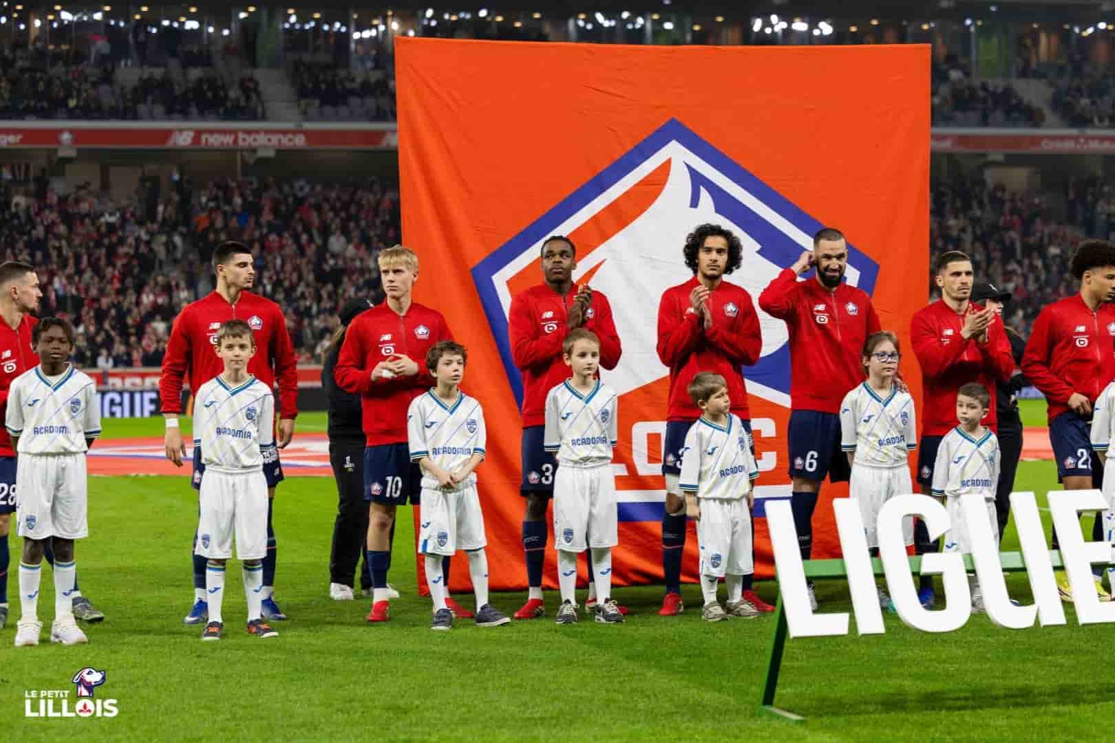 Les joueurs du LOSC s'appr&ecirc;tent &agrave; se confronter au FC Lorient.
