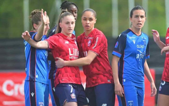 La section f&eacute;minine du LOSC neutralis&eacute;e (0-0) par l'AJ Auxerre;