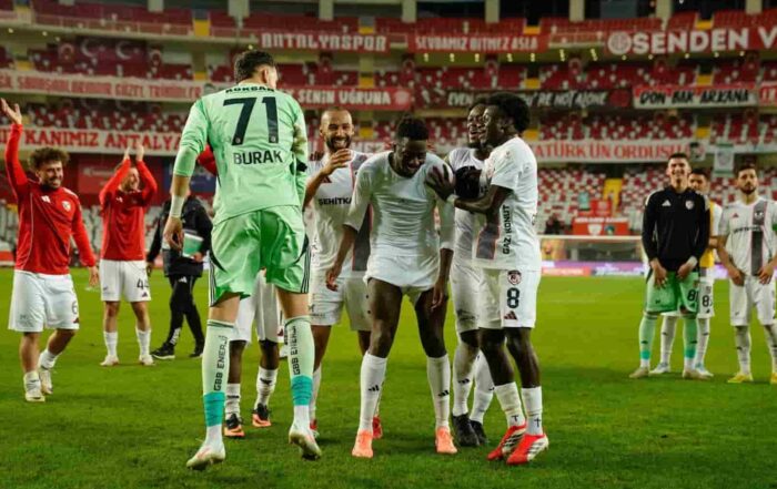 Mohamed Bayo auteur d'un doubl&eacute; avec le Gaziantep FK ce vendredi.