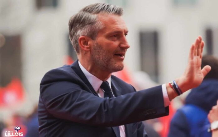 Olivier L&eacute;tang, pr&eacute;sident du LOSC.