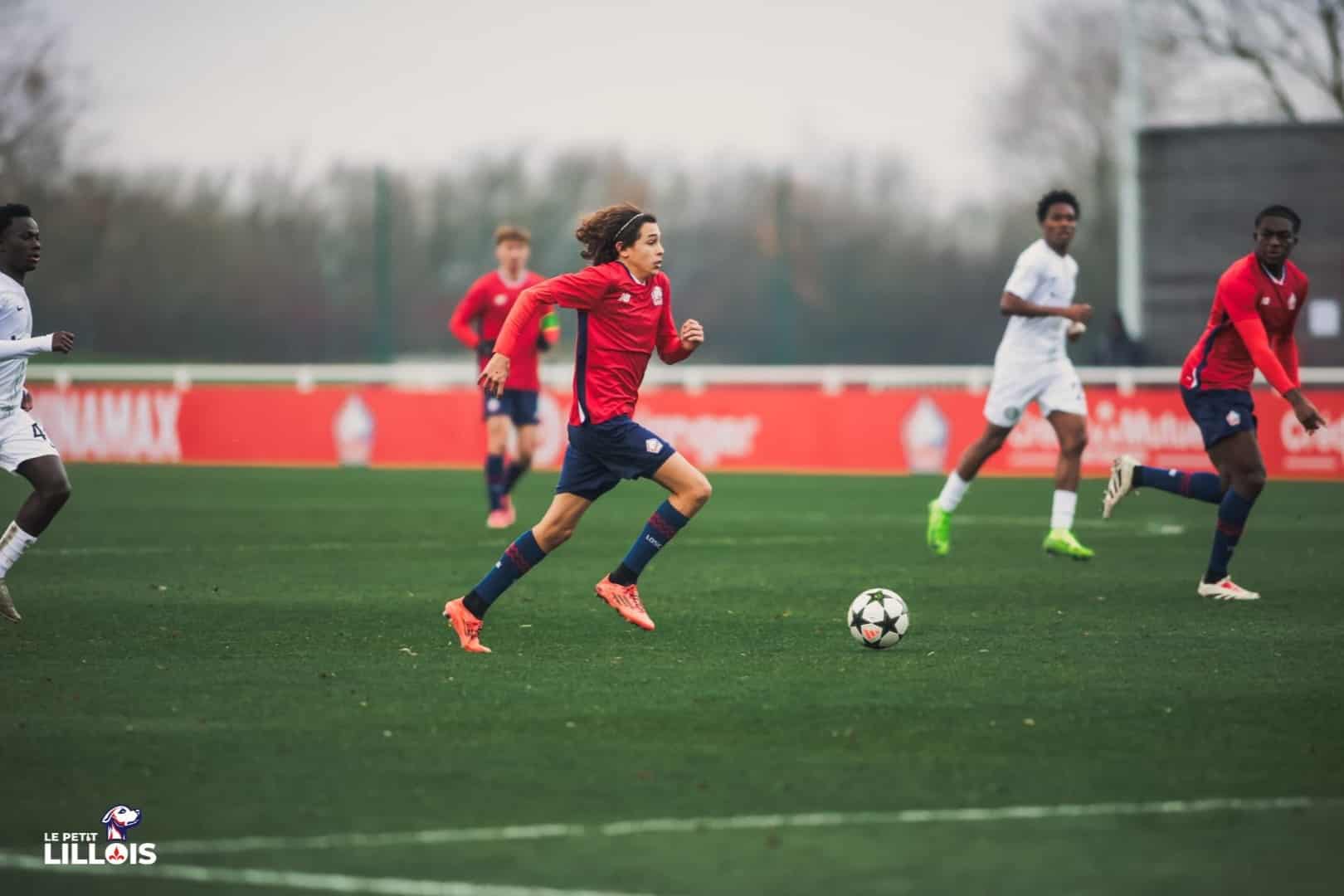 Saad Boussadia avec la r&eacute;serve du LOSC.