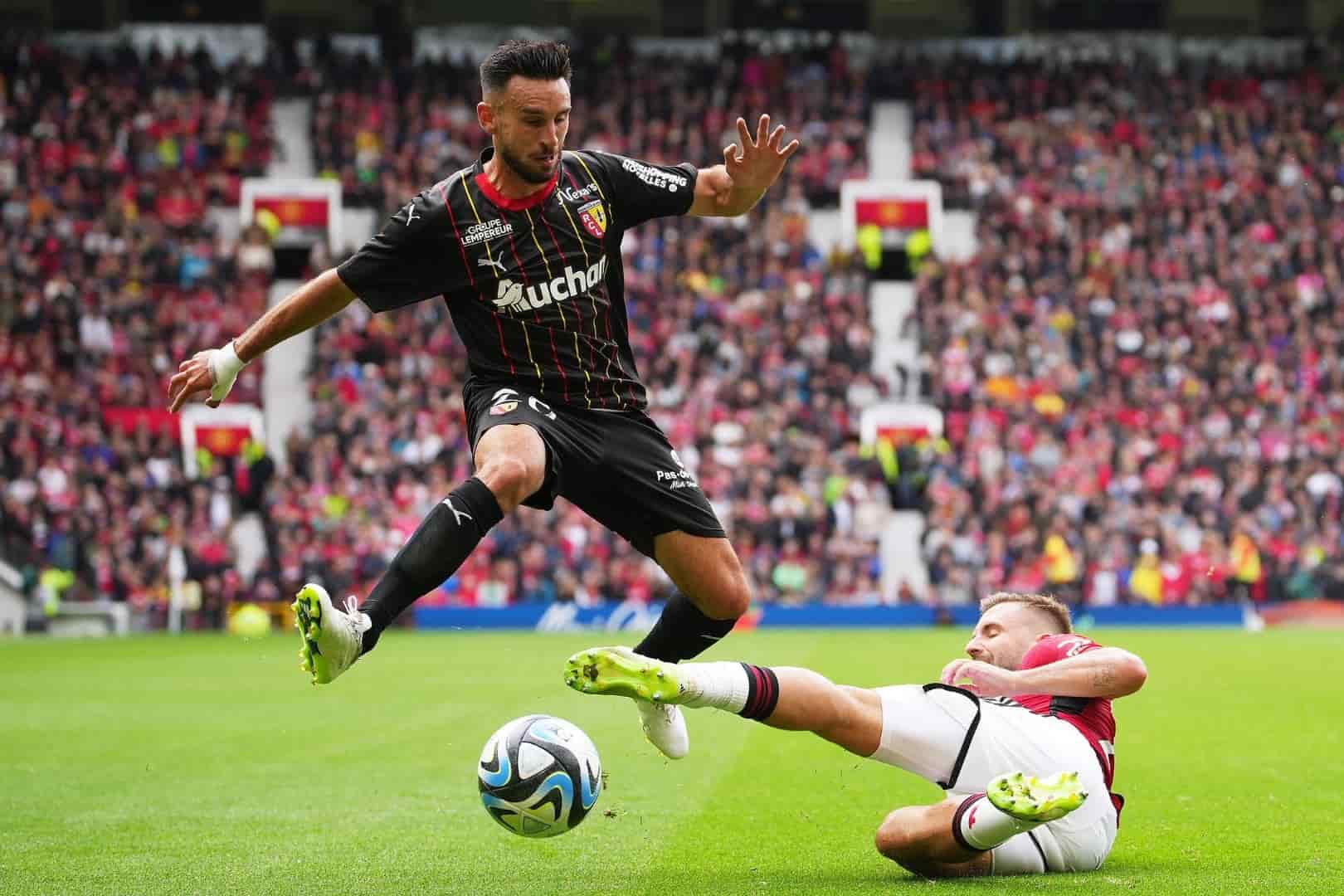 Adrien Thomasson, joueur du RC Lens.