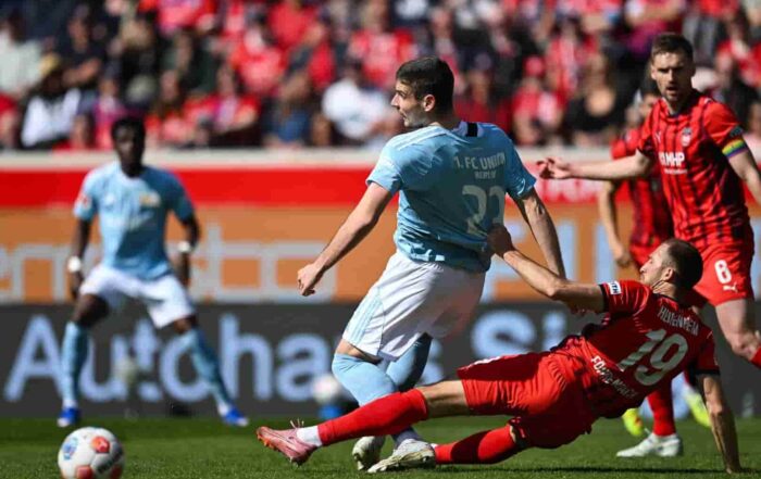 Andrej Ilic, ancien du LOSC et joueur de l'Union Berlin.
