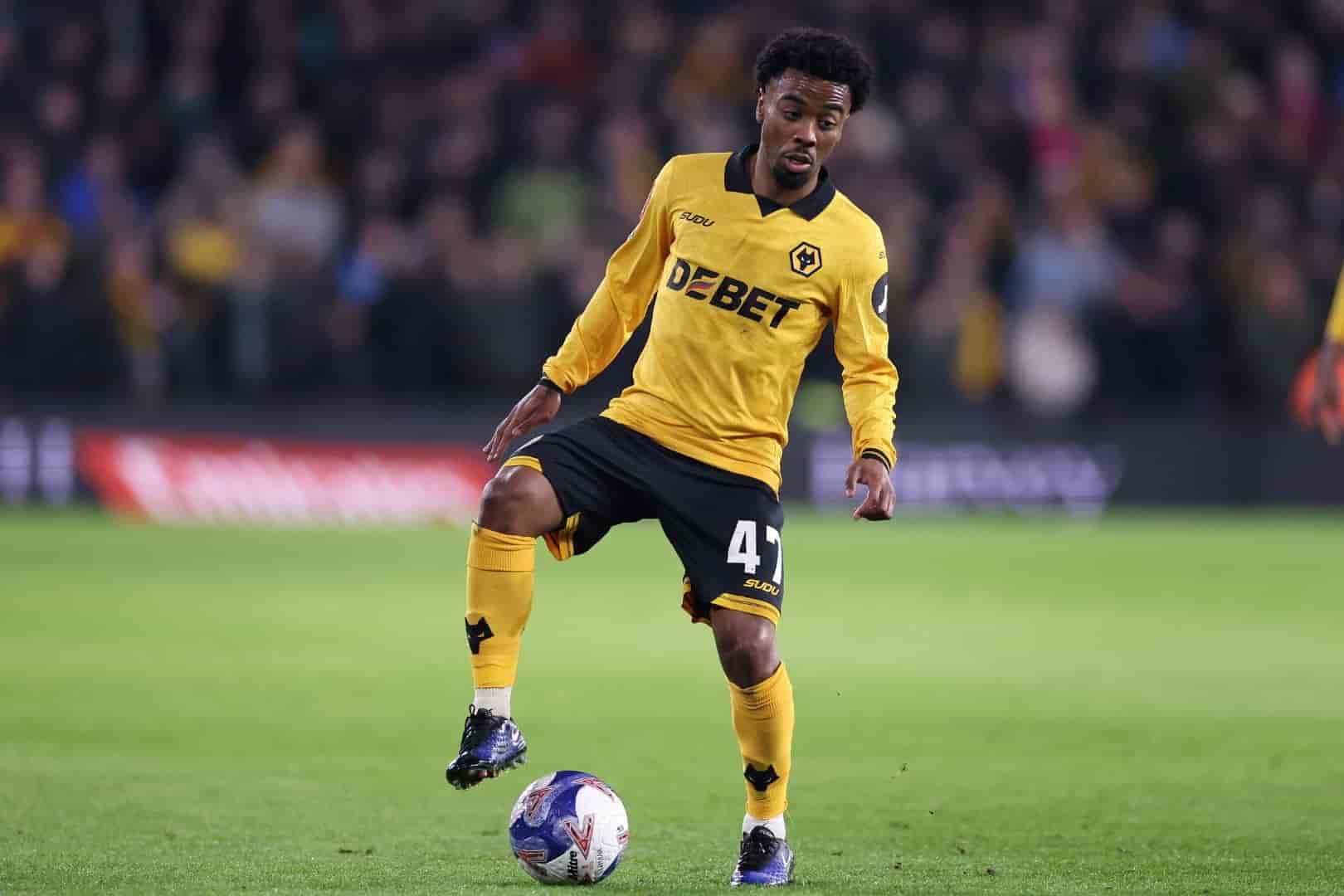 Angel Gomes, ancien du LOSC pr&ecirc;t&eacute; par l'Olympique de Marseille &agrave; Wolverhampton, rel&eacute;gu&eacute; en Championship.
