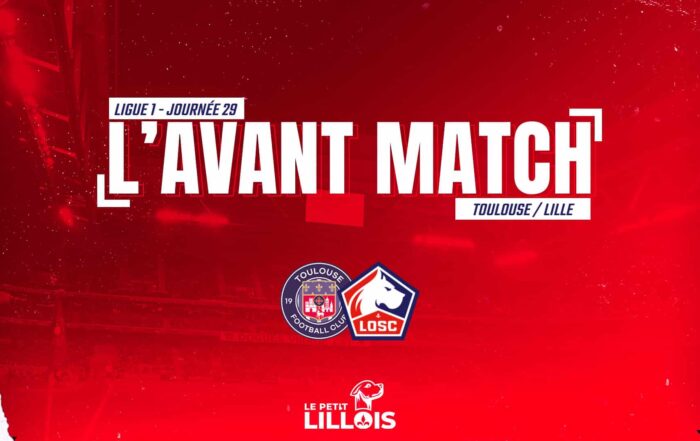 Affiche d'avant-match pour Toulouse FC - LOSC.