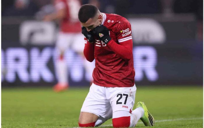 Badredine Bouanani, ancien du LOSC et joueur du VfB Stuttgart.