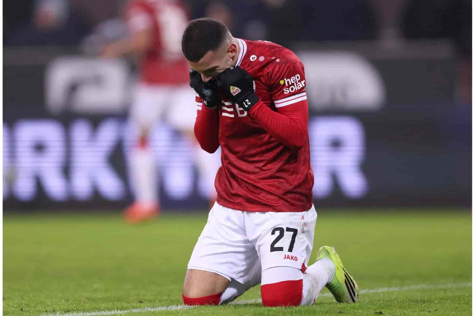 Badredine Bouanani, ancien du LOSC et joueur du VfB Stuttgart.