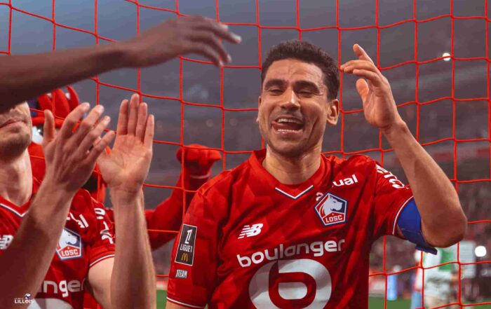 Benjamin Andr&eacute;, capitaine du LOSC.