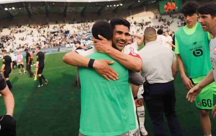Benjamin Andr&eacute;, capitaine du LOSC.