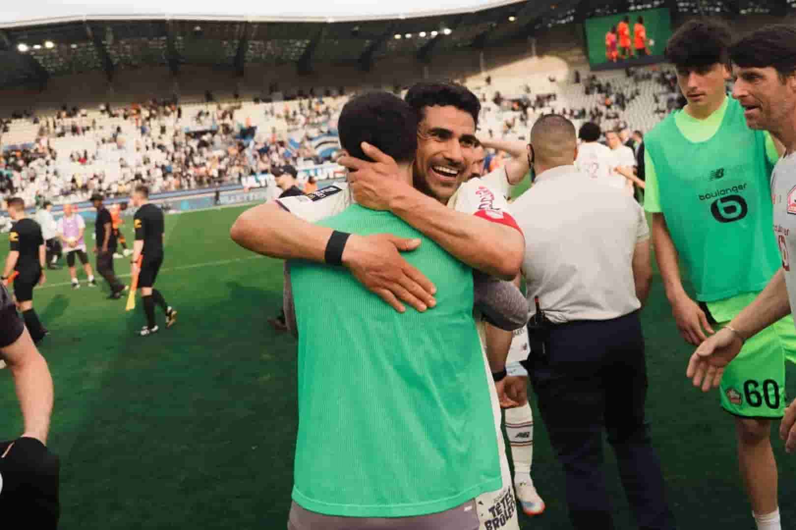 Benjamin Andr&eacute;, capitaine du LOSC.
