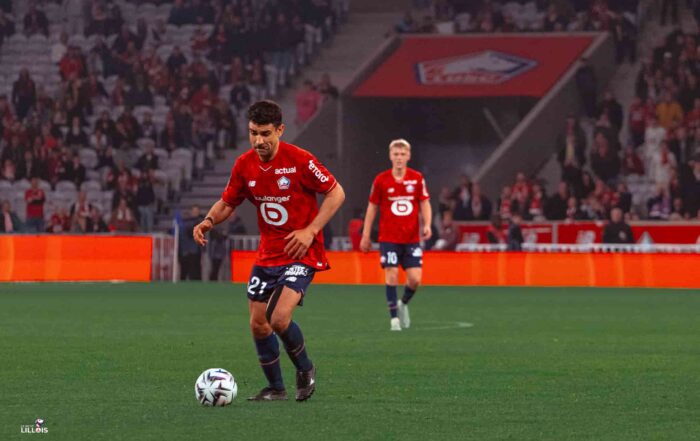 Benjamin Andr&eacute;, capitaine du LOSC.