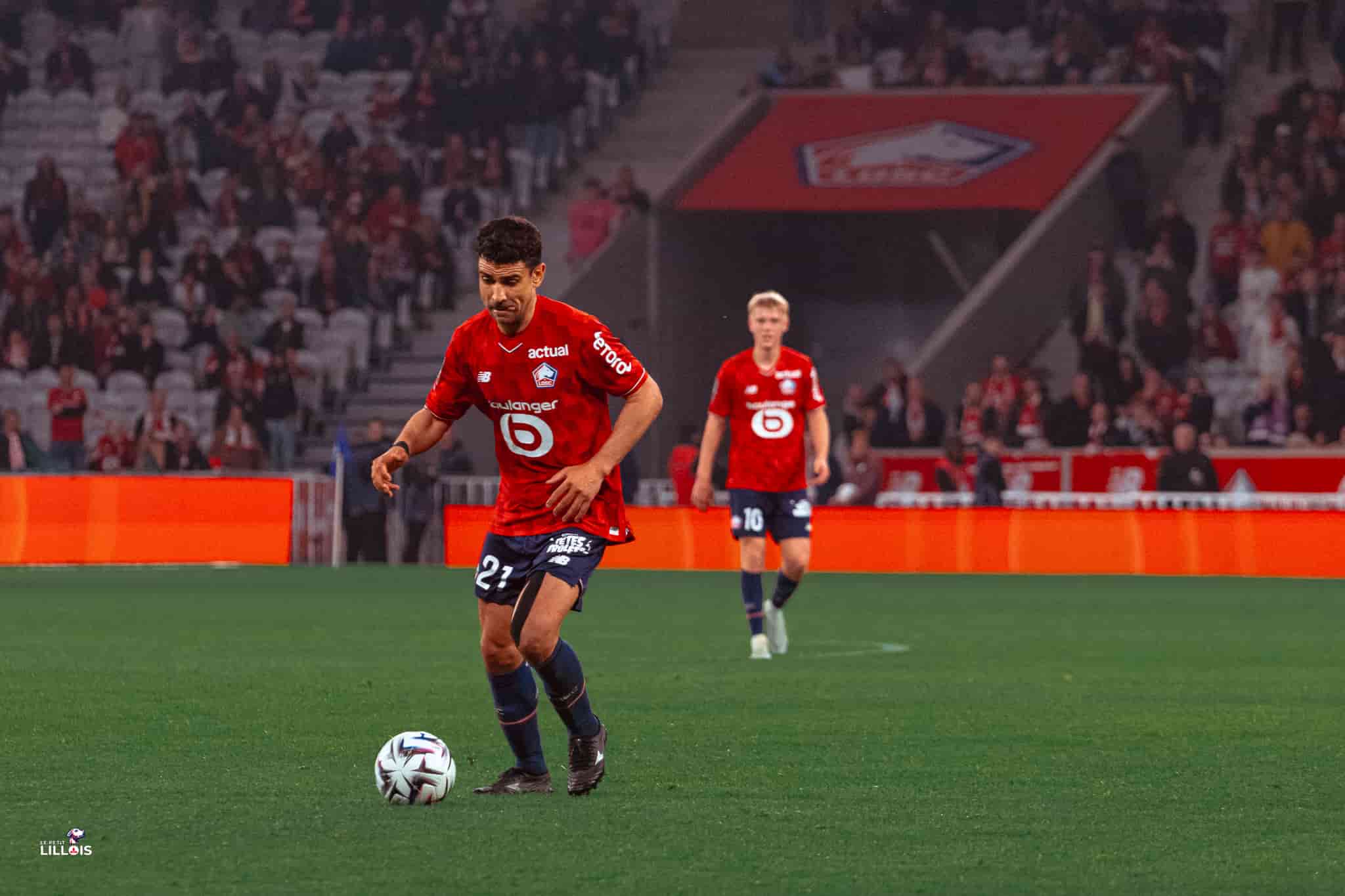 Benjamin Andr&eacute;, capitaine du LOSC.