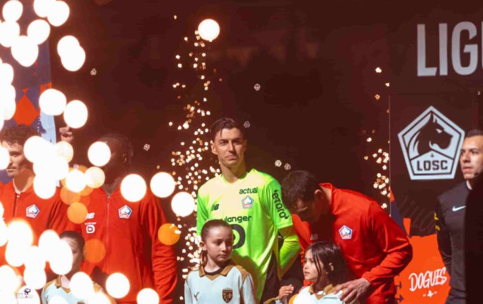 Berke &Ouml;zer, gardien de but du LOSC.